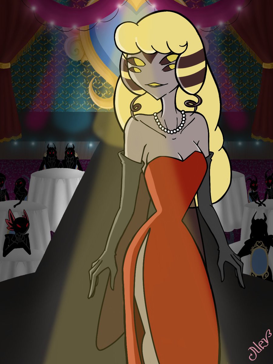 NeviDraw's tweet photo. #HazbinHotelOC #HazbinHotelFanart

I may have had some fun with the background. https://t.co/ZbhHzwkj7c
