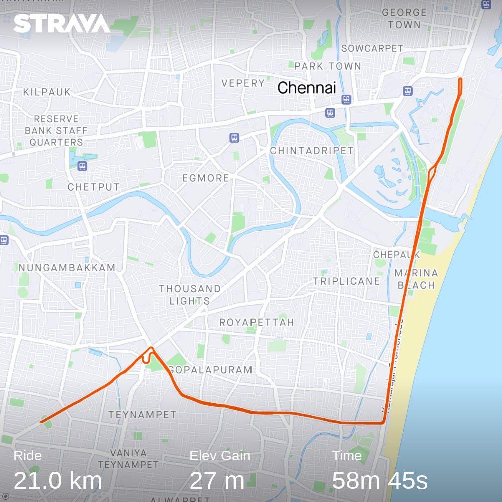 actor_annamalai's tweet photo. Today’s Morn Ride With @karthikswarnak1 🚴♂️👍💪 #EnCyclePedia #Annamalai #NammaChennai #Chennai #nepiyarbridge #marinabeach #MadrasCoffeeHouse #நான்வீழ்வேன்என்றுநினைத்தாயோ #ownclicks #neverevergiveup #cycling #cyclinglife #cyclingshots #Selfie #Captain @arya_offl #MMDDDDLCTworkout https://t.co/vwDDScSDu4