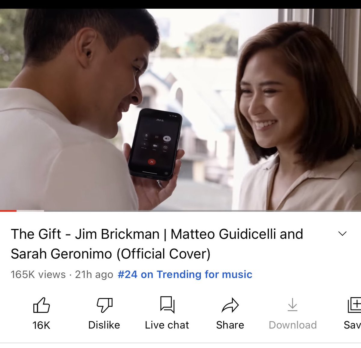 AngelOfPeaceTea's tweet photo. Sa mga Toxic na Pinklawan Popsters! Mamatay kayo sa inggit. Trending # 24 HAHAHAH
The Gift - Jim Brickman | Matteo Guidicelli and Sarah Geronimo (Official... https://t.co/oYeajVzFlw via @YouTube
ASAP SARAH G SPECIAL
AshMatt with JimBrickman
#ASAPgrandIDOLday https://t.co/Feq8pQnW4z