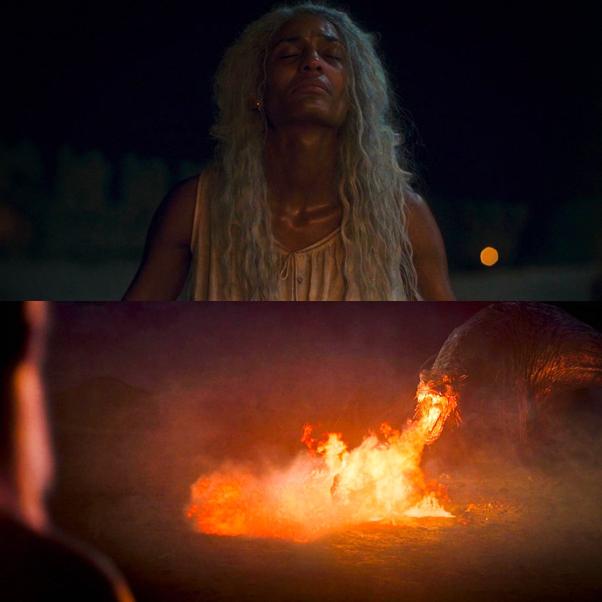 westerosesp's tweet photo. El Dracarys más triste que hemos visto nunca. No te olvidaremos, Laena. #HouseOfTheDragon https://t.co/nj2d6PxiTY