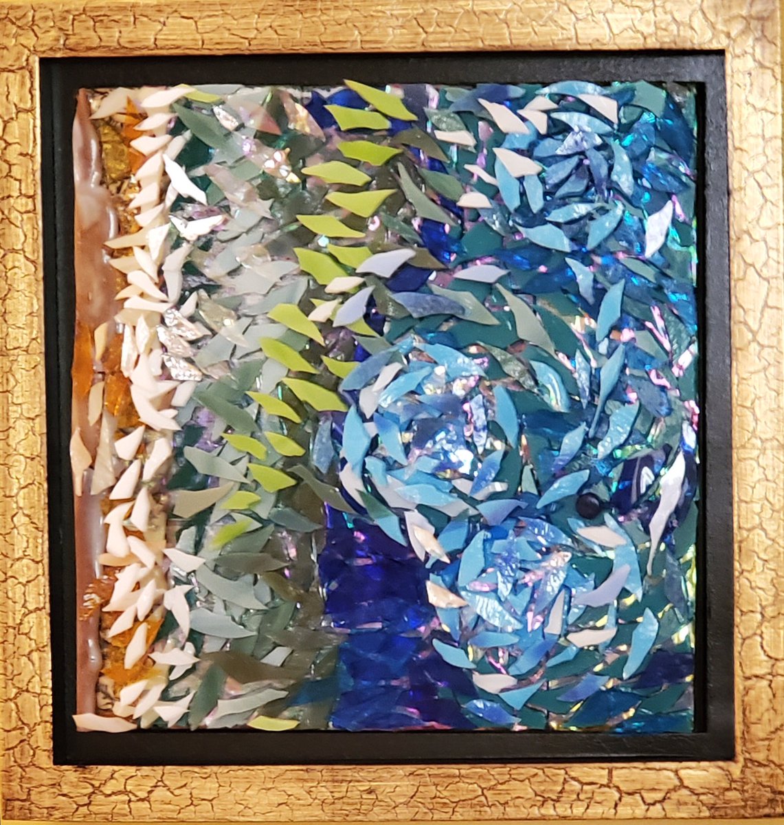 TangledTiles's tweet photo. Five layers of #stained #glass creating 3-D impressionistic #mosaics…leaving the @NashvilleAirport Follow @TangledTiles https://t.co/Cn5AD6OvnH