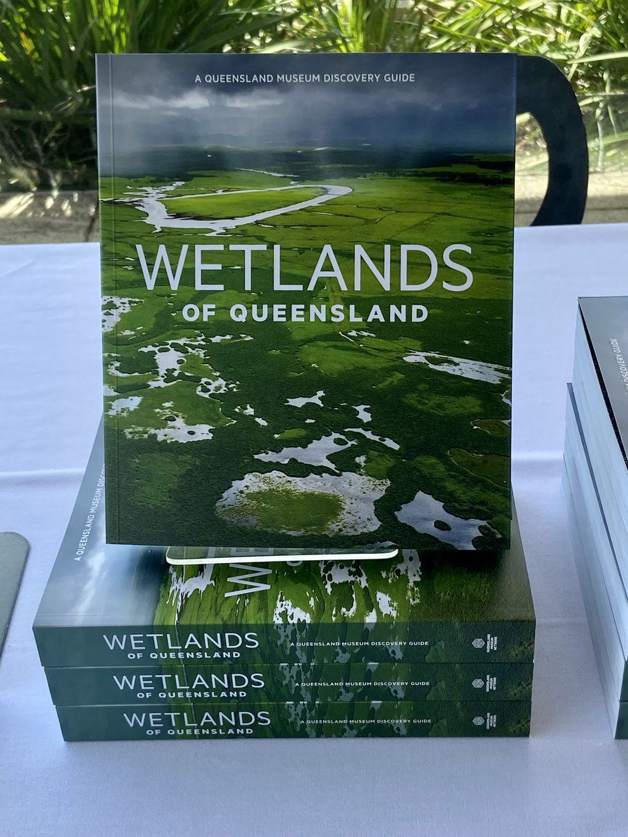 qldmuseum's tweet image. Today we launched our latest #QMNetwork Discovery Guide, 'Wetlands of Queensland', featuring more than 550 full-colour #photographs by @GaryCranitch across nearly 450 pages. 
Pick up your copy online or in store shop.qm.qld.gov.au/default/wetlan…
@QldEnvironment #qldmuseum