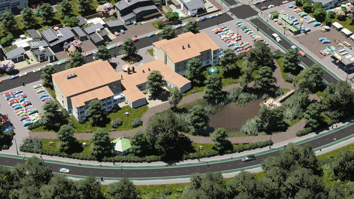 Another delay in the #CitiesSkylines video production, but I needed a break. Here's another preview screen to shorten the wait :)