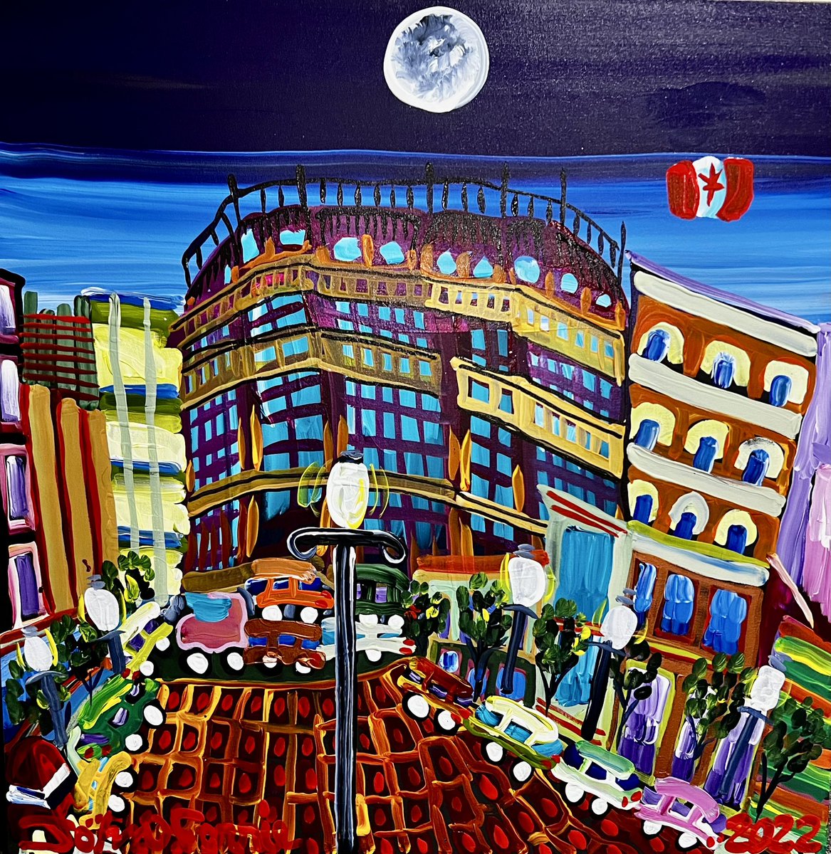 Ok, DOTC "Dominion", 36" x 36", acrylic on canvas with KRink, 2022. AVAILABLE. Only $500.00. #painting