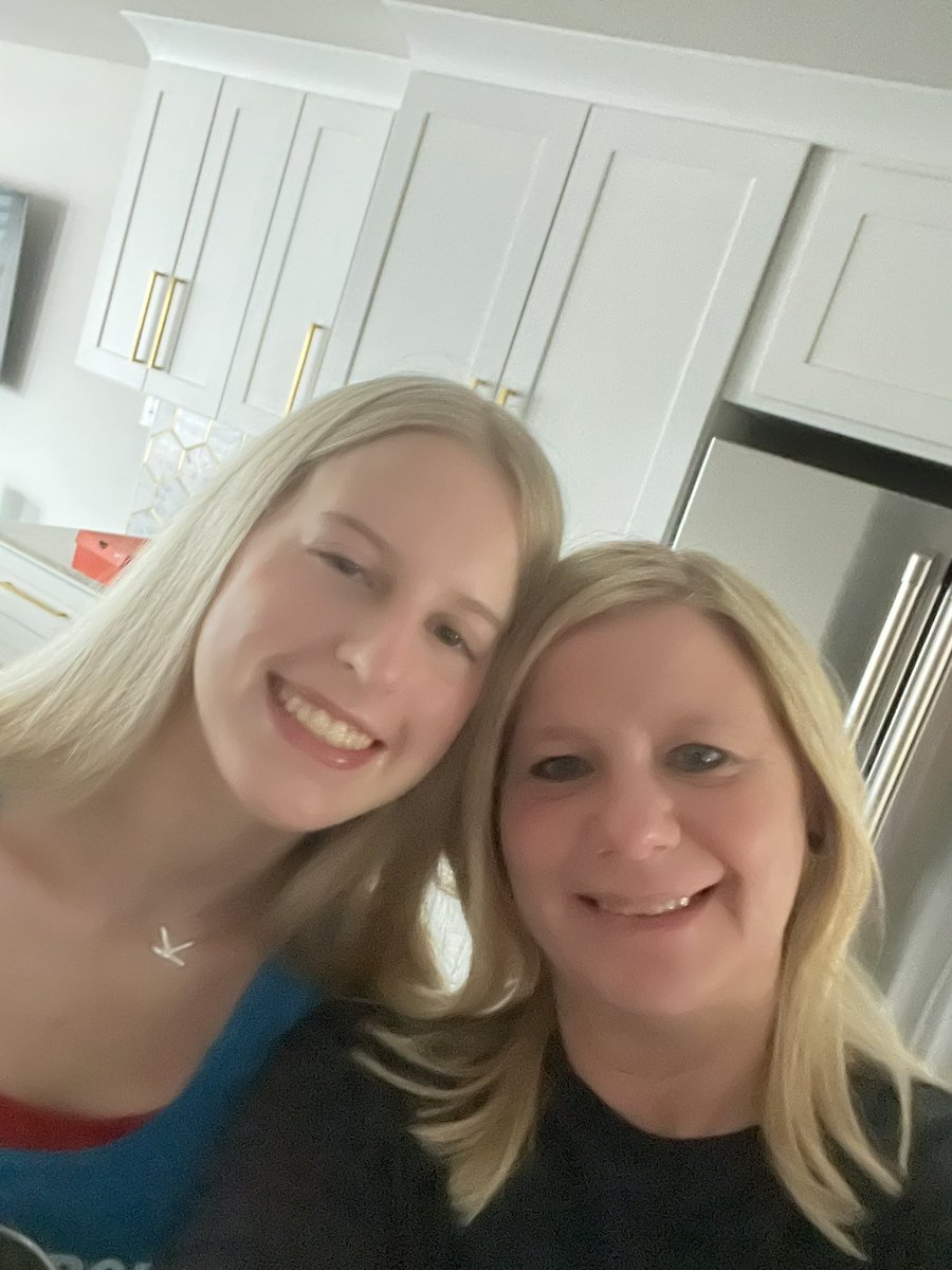 #NationalDaughtersDay I love this girl BIG time! One more first day of school with her! My days are better bc of her! Love you KRB! ❤️