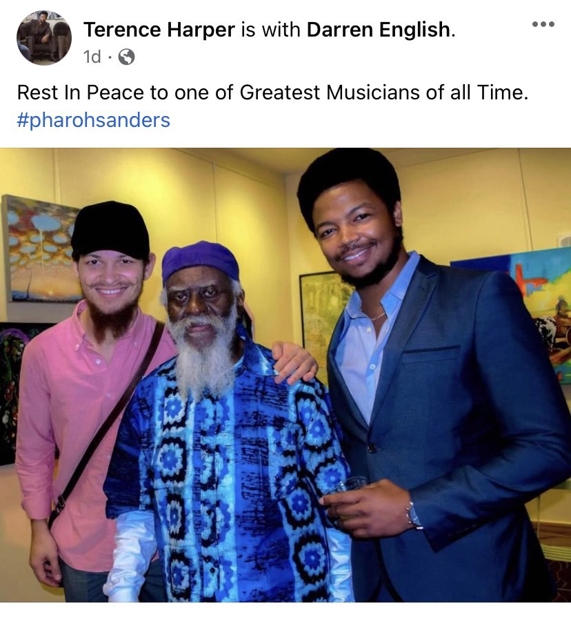 AtlantaNotes's tweet photo. Atlanta musicians reflect on @pharoahsanders1 https://t.co/7ZEtDf6NHd