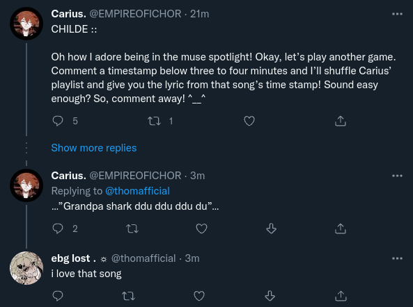 i didnt expect to see baby shark