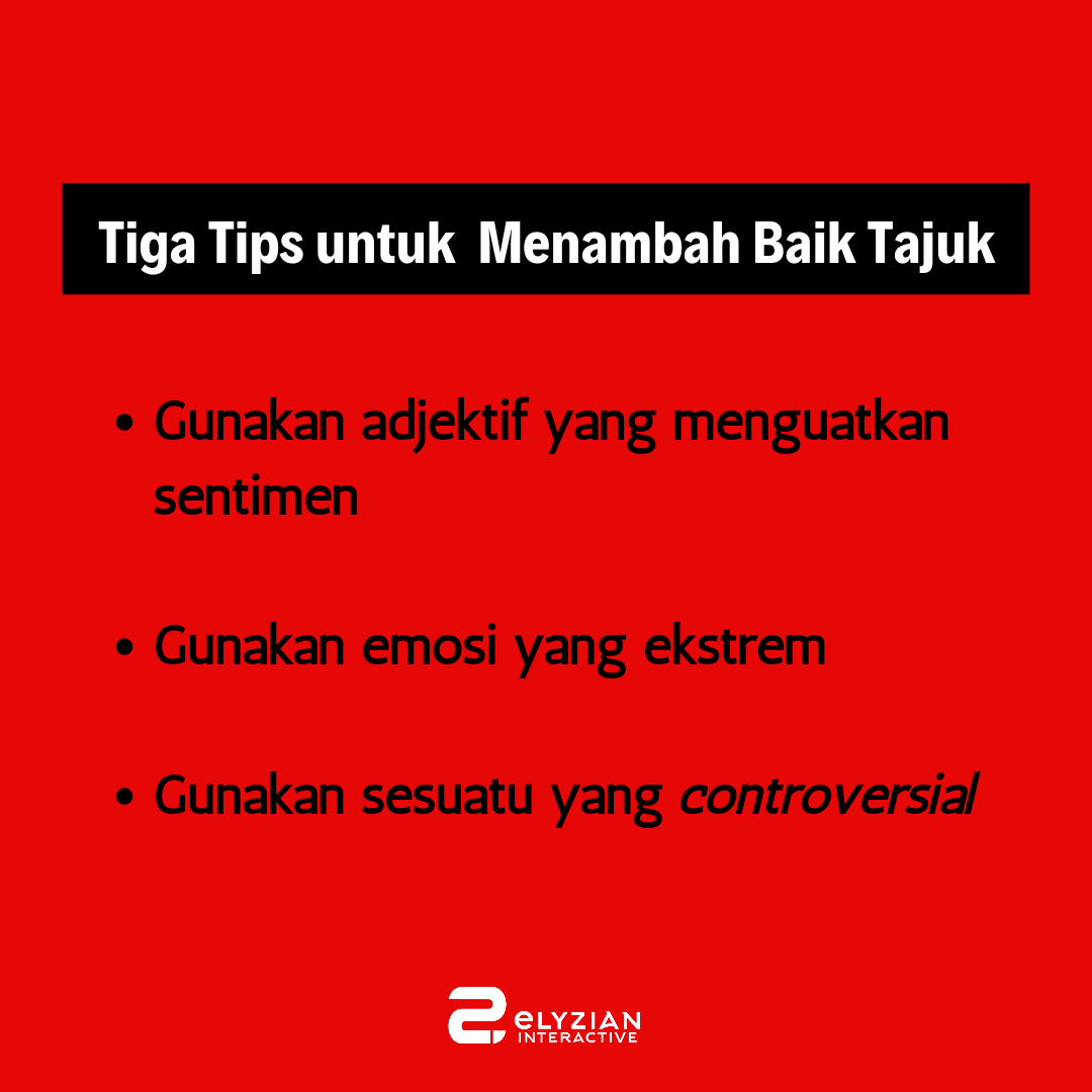 _elyzian's tweet photo. Asas SEO - Kata Kunci Tajuk.

Like, share dan kongsikan dengan rakan jika post ini bermanfaat. https://t.co/khAybLgJ3C