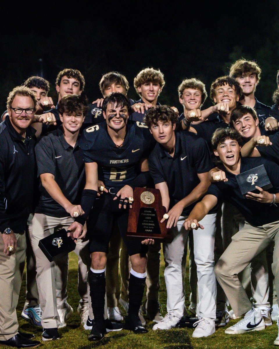 scottkerrybloom's tweet photo. It was a good night for the Providence Baseball Team !  They will NEVER forget the 2022 season or when they saw their STATE CHAMPION rings for the first time! Beyond proud of all the boys….especially Ryan! @Rbloomingburg7 🤩🤩  @BaseballProv @ProvAthletics @Prov_Football https://t.co/9jwLZOZEM2