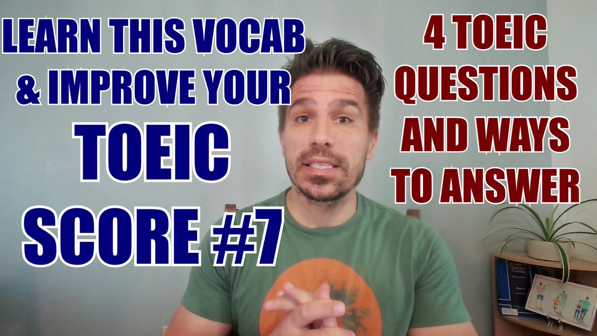 TristanDreyer8's tweet photo. This is a NEW TOEIC and BUSINESS ENGLISH LESSON.
It looks at 5 KEY VOCAB and 4 TOEIC QUESTIONS.  I hope it helps.  #toeictips #businessenglish #passtoeic #toeic990 #toeictest #esltips #engvid #easytoeic 
https://t.co/EYMwdtHNgh https://t.co/tOUiHIed5V