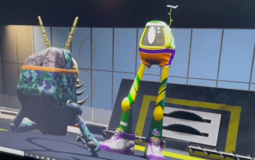 Jamesjimjimmy's tweet photo. I <3 ZUCKBOTS!🧵

1)  The upcoming #FreeMint of @mypethooligan ZUCKBOTS is fast approaching &amp; @amgistudios is releasing a Mobile Game featuring ZuckBots.

Here's an OG ZB squaring up against a LEGS ZB! 

#Web3 Are you Ready for this Battle Arena?

Shaq sized Sneakers! ✅ https://t.co/upgBwqzR0A