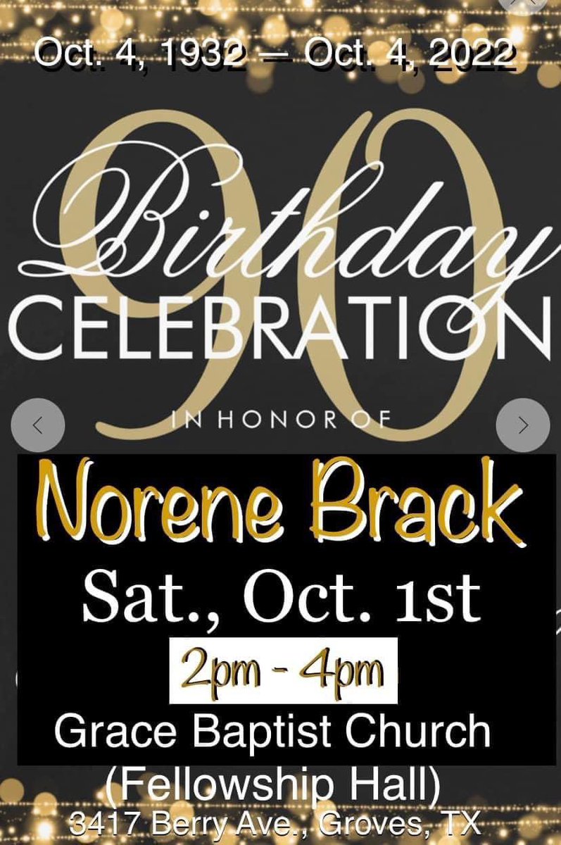 THIS coming Saturday!!!