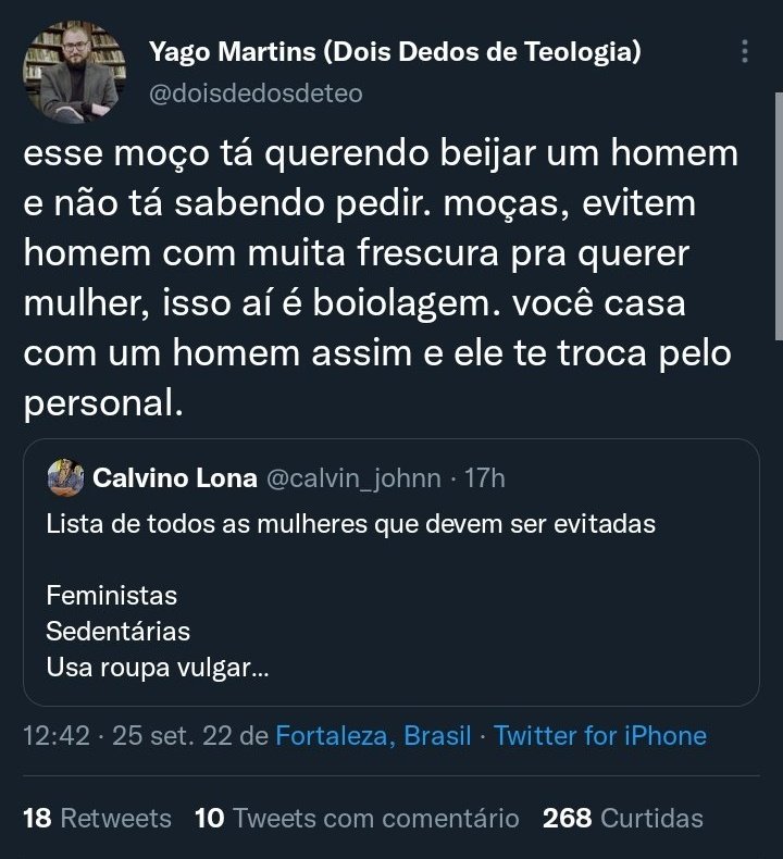 Marquinhos O Pagão Convertido On Twitter Feminista Não Ama A Deus
