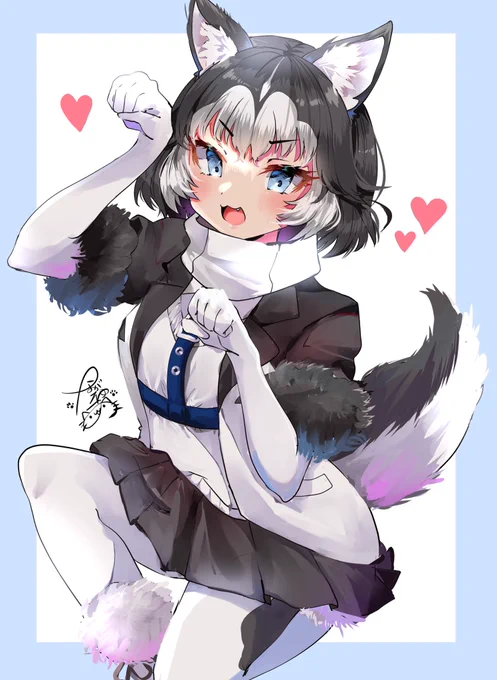 #けものフレンズ3は3周年おめでとうございますっ!シベリアンハスキーちゃんに出会えたことが本当に嬉しいです!(◍ '꒳` ◍)これからも隊長ちゃんに愛される甘えん坊ちゃんでいてね#けものフレンズ3  