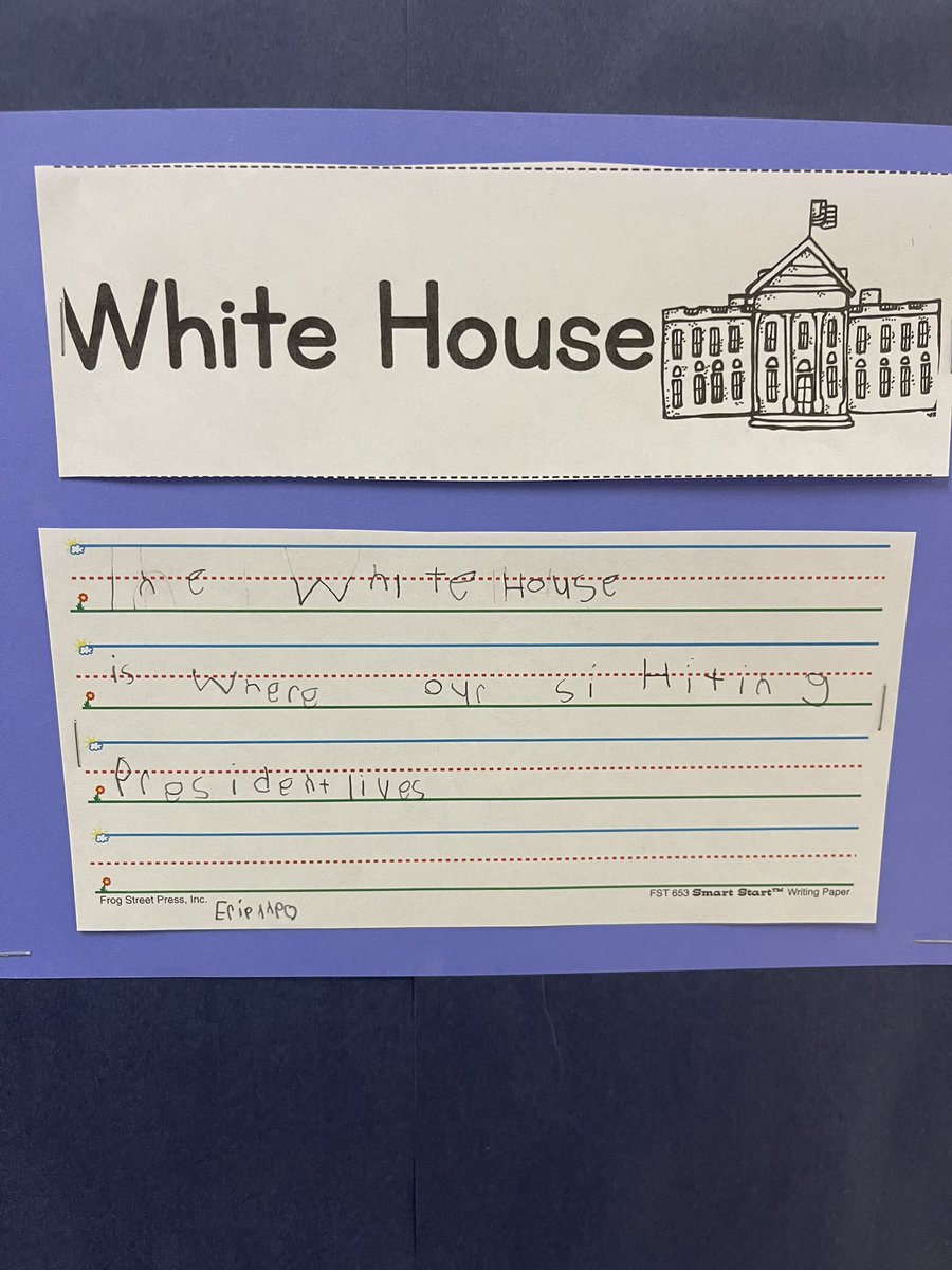 EJones1Support's tweet photo. Way to go, Deerwood Academy! Kindergarten scholars are writing in social studies. #wewriteeveryday https://t.co/I4iSYqDkAL