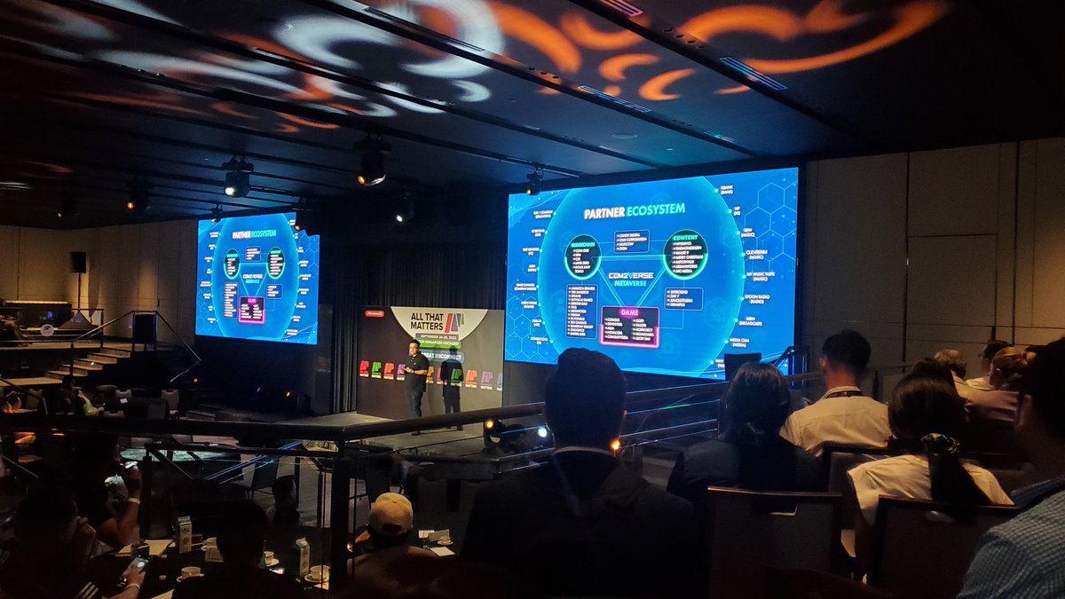 What's up Singapore

We're here for #TOKEN2049!
Now at one of the satellite events, All That Matters 2022