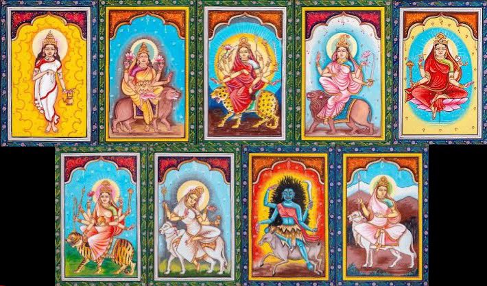 ShivAroor's tweet photo. Happy #Navratri! Wish you all a beautiful festive season ♥️ https://t.co/ZyH8QJVa6t