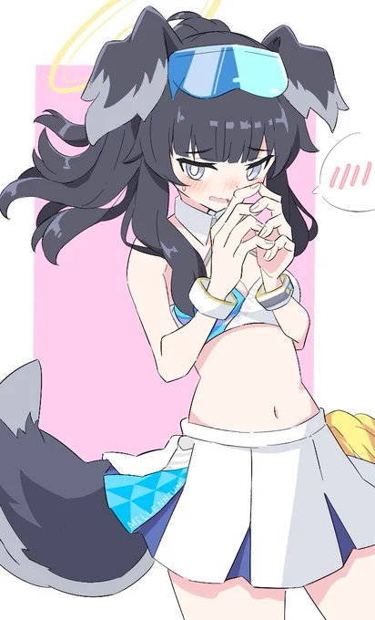 せ、先生…が、がんばれー…!#ブルアカ 
