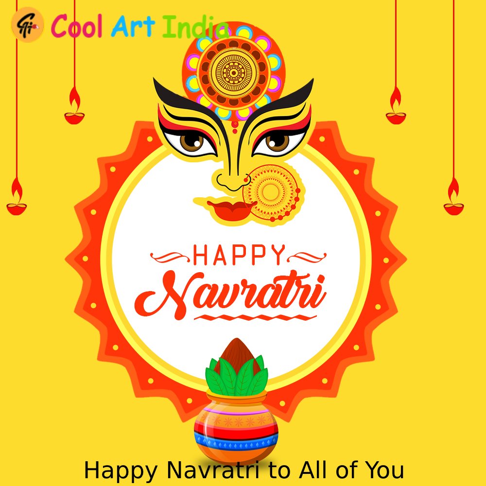 Happy #Navratri to All of You.
coolartindia.in