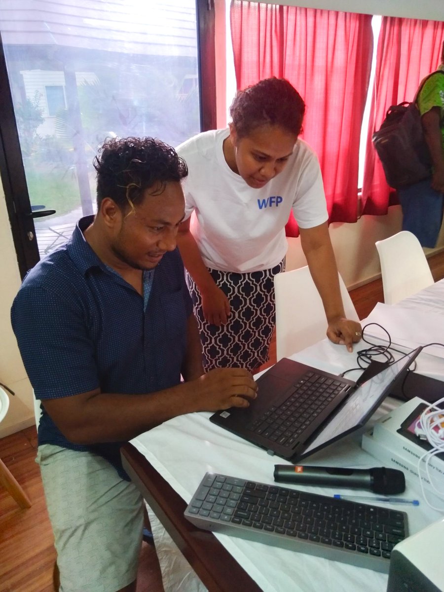🇰🇮In Kiribati, the ongoing drought is a threat to the food security of households &amp; communities.

📱WFP is partnering with the Dept. of Agriculture &amp; Livestock to collect real time digital data on the drought impact.
