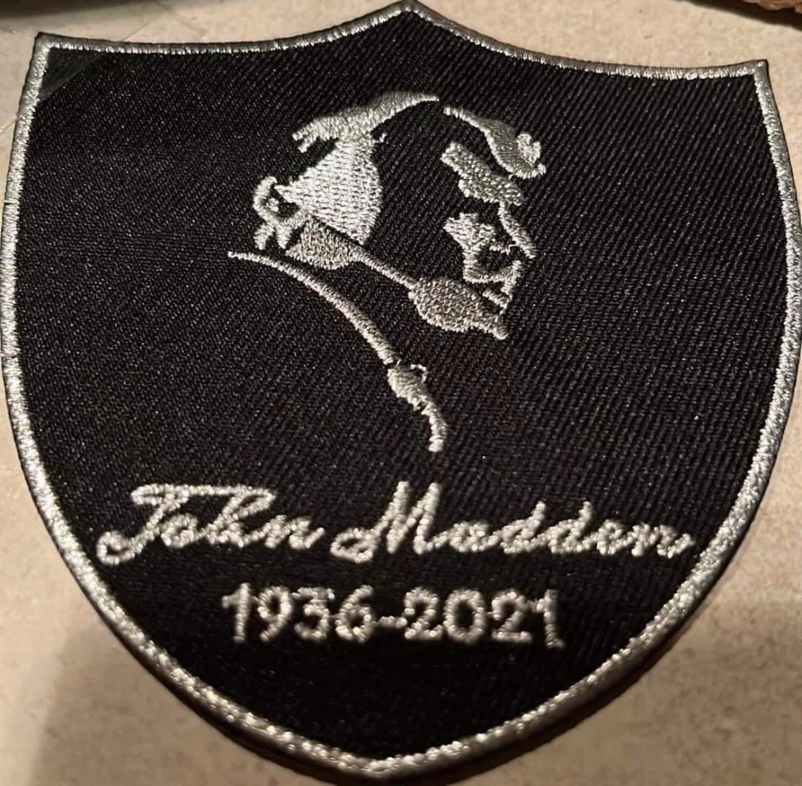 eddiegarcia2468's tweet photo. $15 shipped, High Gloss Silver Stitching !!!
Badass John Madden Patches
Cash app: $OakRaidersFootball
#RaiderEd #Patches https://t.co/qcLptEXE1G