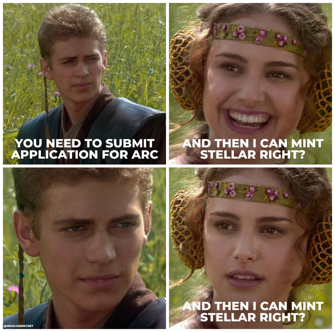 When the community ask you about ARC Stellar. <a href="/arcthecommunity/">ARC</a> 
#IntoTheARC #ARCStellars #Honorary