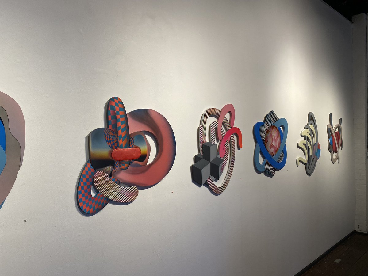 We loved checking out <a href="/dave_fools/">Dave Court</a> exhibition at Backwoods Gallery yesterday. Some amazing new pieces from him.