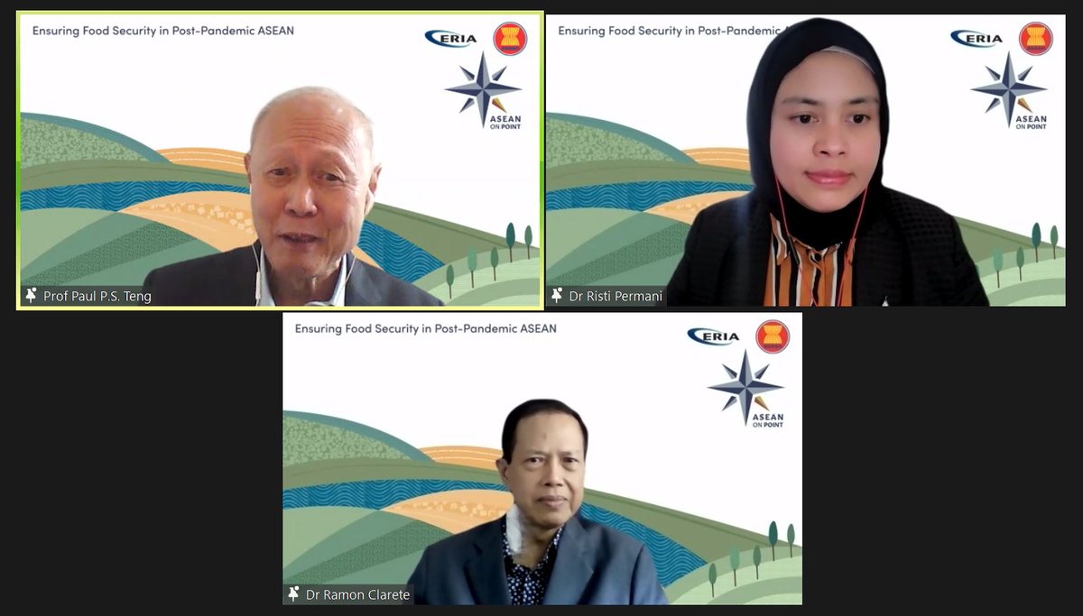 First event of the 2022 '#ASEAN on Point Public Forum Series' by @ASEAN & @ERIAorg:

🍚 Webinar: Ensuring food security in post-pandemic ASEAN bit.ly/3C7D0Zk

#FoodSecurity can be only ensured through sustainable food systems - a key area of work of 
#ENVforum.
#SDG12