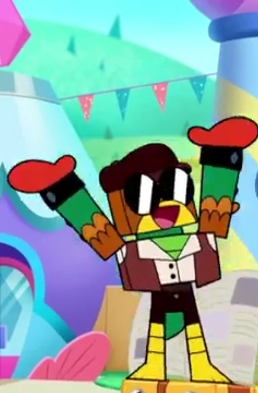 Emilianovf2007's tweet photo. #halcondrilo #unikitty #hawkodrile #unikittyshow https://t.co/XRTsTdgB6v