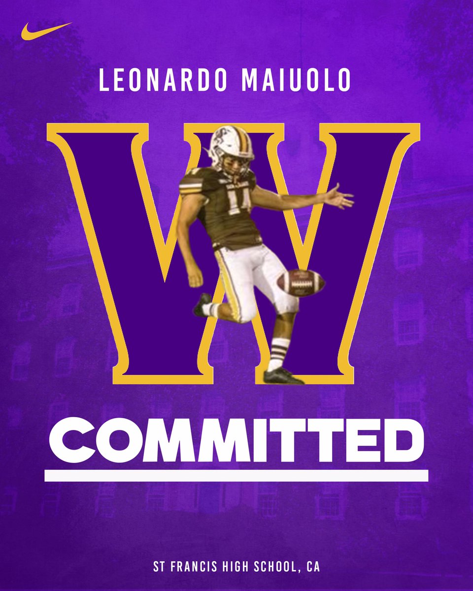 Leo_Maiuolo's tweet photo. COMMITTED! Blessed to continue my education and football/wrestling career at Williams! I appreciate everyone that helped me on my journey to such an amazing school! @EphsFB @EphWrestling @stfrancis_fb @SFHS_Wrestling @Coach_Miggs @westcoastpreps_ https://t.co/E9zqEwwNq3