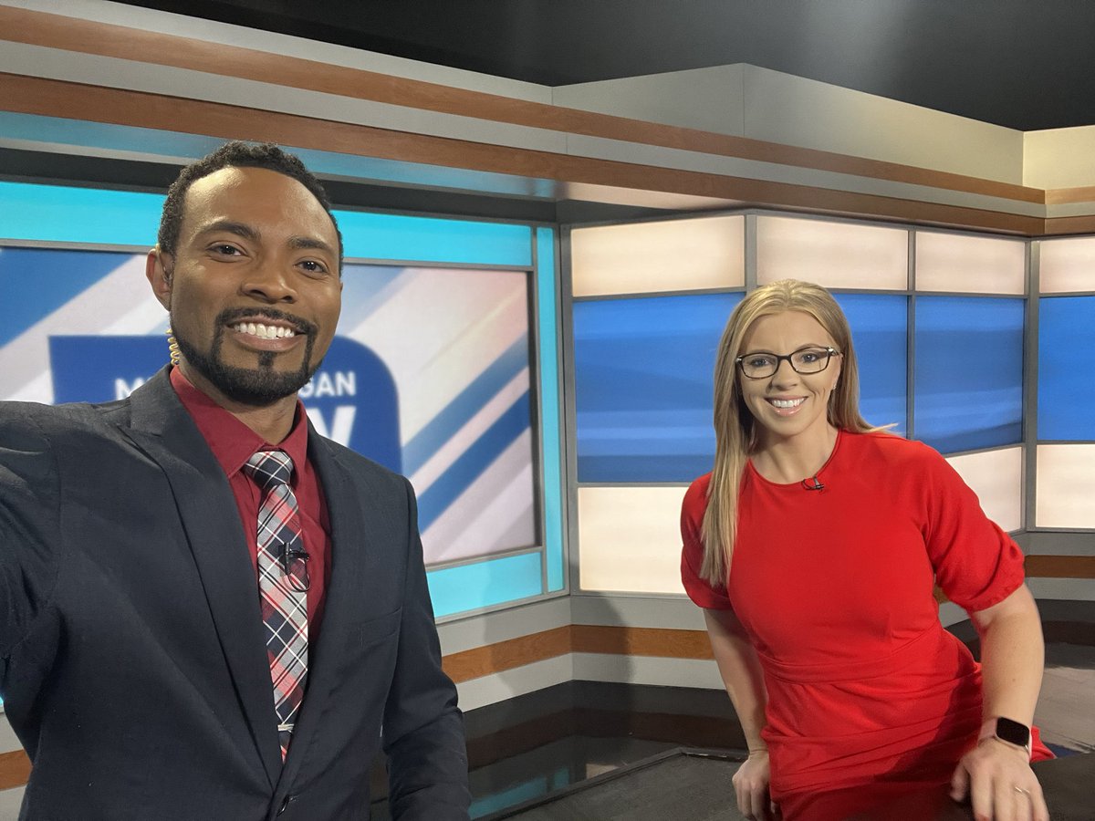 RonHilliardTV's tweet photo. The moment has arrived. @midmichigannow’s @StephaniePNews is anchoring the newscast with us for the last time. After serving 14 years as a journalist, including nearly 9 years at our organization, we are saying “goodbye.” Thanks, Stephanie! All the best on the next adventure. https://t.co/7IOK6g209N