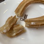 ミスタードーナツのチュロス。美味しい部位はやはりあの「チュロトロ」!？