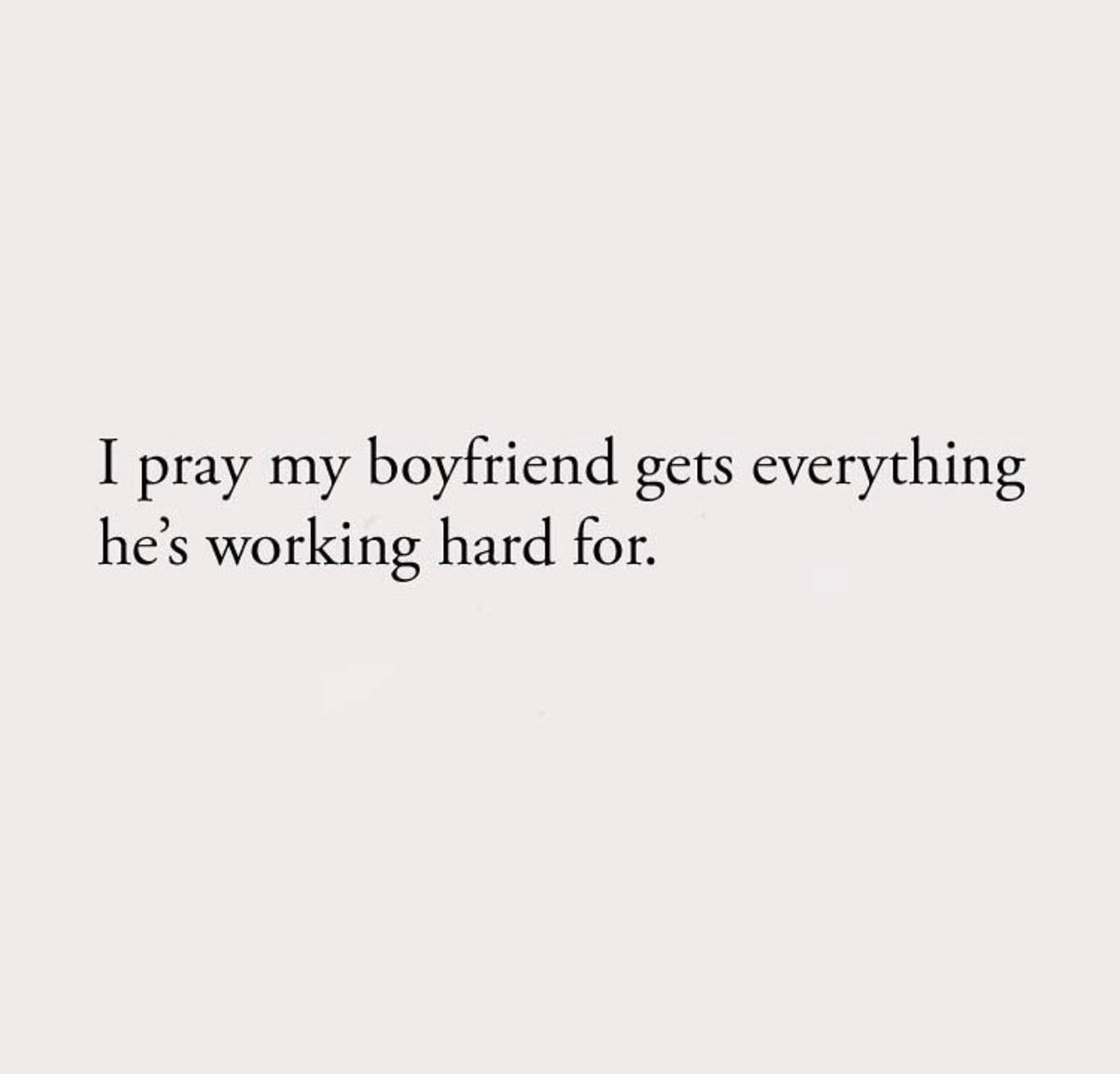 he deserves it.