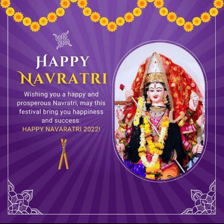 Wishing a very 'Happy Navratri' to everyone, Let us celebrate this auspicious occasion by celebrating the blessings of Goddesses on us 🙏Jai Mata Di🙏 @MinhasNishu @SonuSood @SameerSood11 @Adv_pcsharma @SunilShuklaAdv2 @SR7659 @krantiSST @share2problems