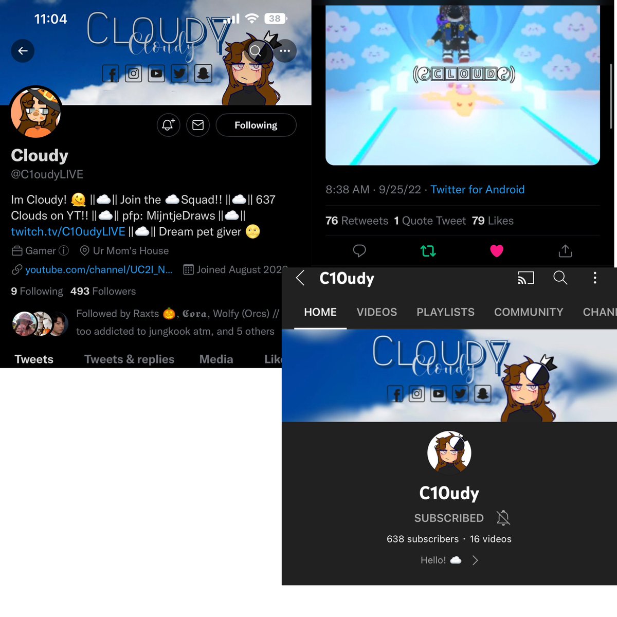 scxrasvuu's tweet photo. @C1oudyLIVE @EleEthan_ done thank you !! my dp is a dalmatian !! thank you!! https://t.co/gWFWqee4vI