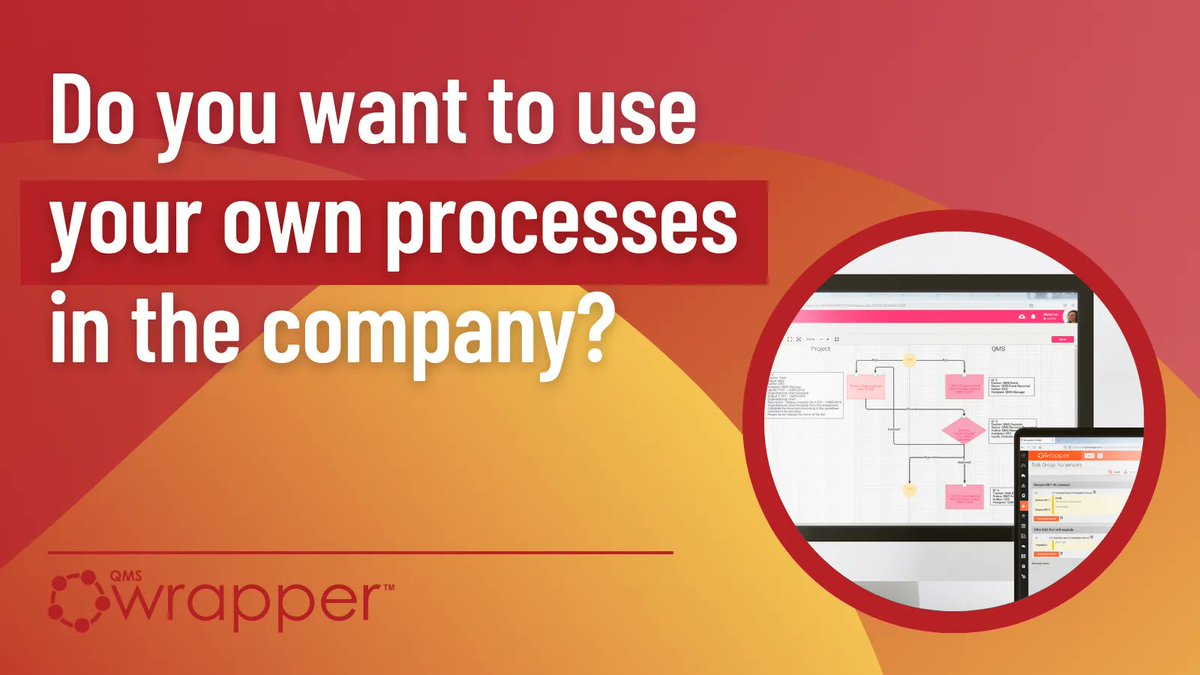 qmsWrapper's tweet photo. qmsWrapper process editor will help you create new, change, approve before use, and separate them into your own categories. Find out what all the functionality of this editor is, from our expert, by signing up for the Demo: https://t.co/XBAJdCnZvE #qms #process #createprocess https://t.co/I2IX3X6cmw