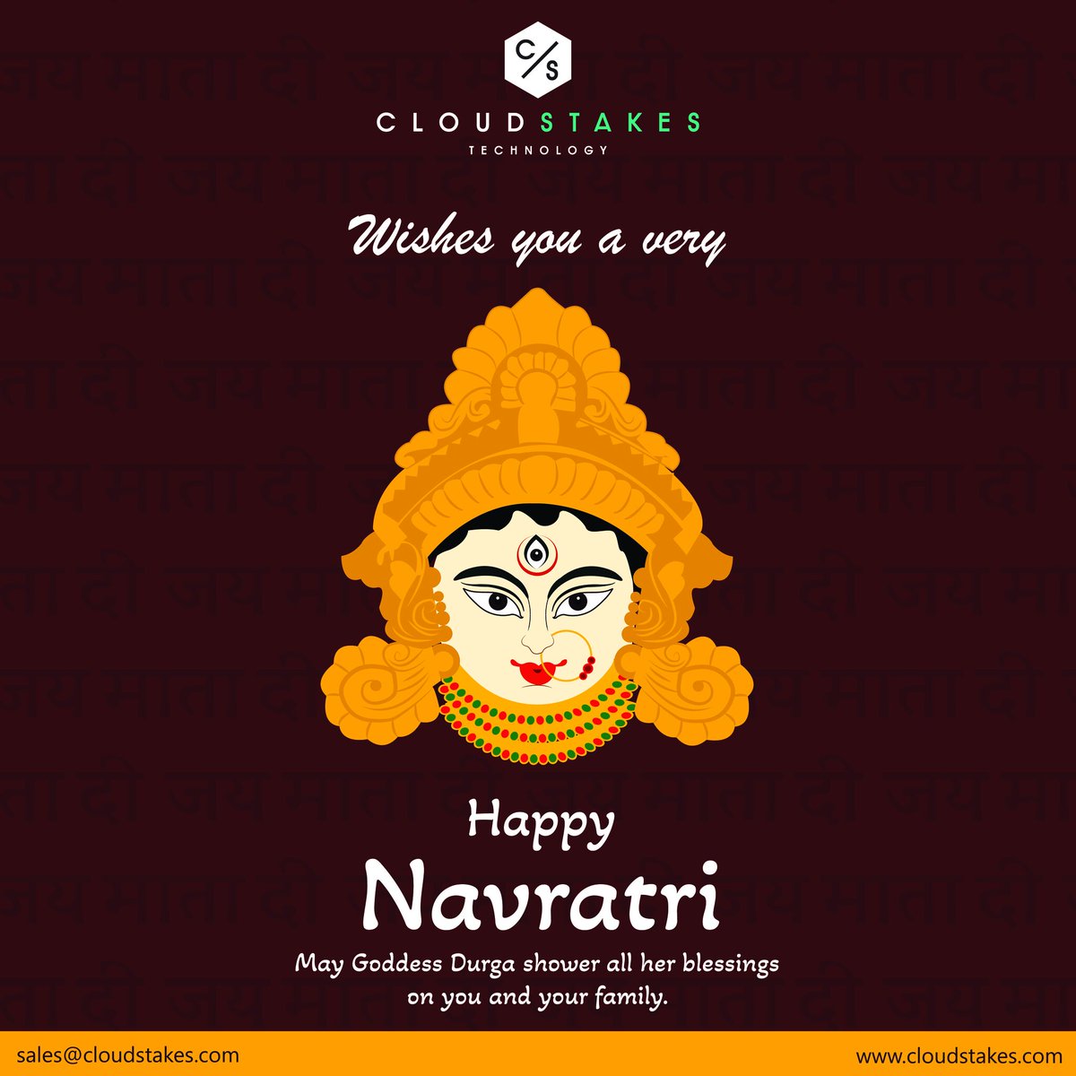 cloudstakes's tweet photo. May you are blessed with good health and great fortune, amazing success and fantastic life. Warm wishes on the occasion of Happy Navratri!
#Navratri2022 #HappyNavratri #Garba #India #DurgaPuja #Festival #CloudStakes https://t.co/WYNEUMUYoJ