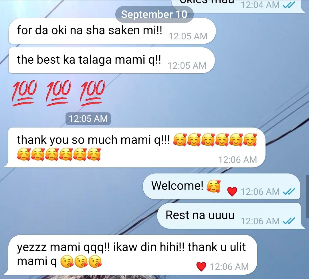 kutingcomms's tweet photo. Feedback from my personal client. We kept in touch kahit ia na ako here kaya I'm vv thankful. Her commissioned tasks revolve around advertisement and marketing plan pati recruitment and selection (hrm). Thank you mami q!
#kutingcomms 75 76 77 https://t.co/UXbHryyRwd