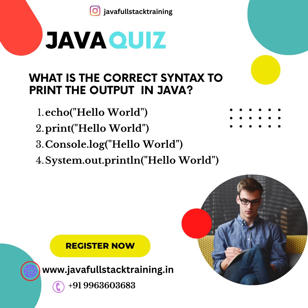 java_training_'s tweet image. #corejava,#spring, #springboot, #hibernate, #microservices, #AWS, #ReactJS, #JavaFullStackTraining, #training, #onlinetraining, #javatraining, #fullstacktraining, #corejavatraining
Contact Details: chat.whatsapp.com/BJv4olE6BlCE3B…