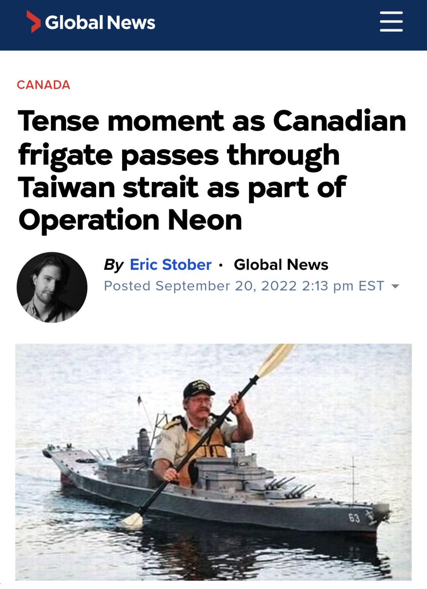 The frigate was able to pass through without incident due to its low draft and silent propulsion system.

#TaiwanStrait #OperationNeon #CanadianForces #TaiwanStraitsCrisis