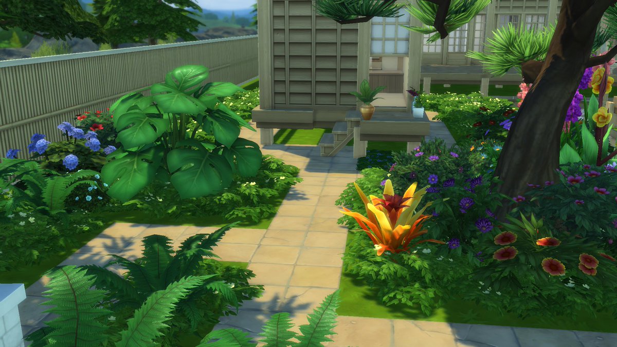 JDTheChaosClan's tweet photo. And here we begin with the landscaping. My favorite part. #TheSims #SimsWIP https://t.co/pBKfGW4tO9