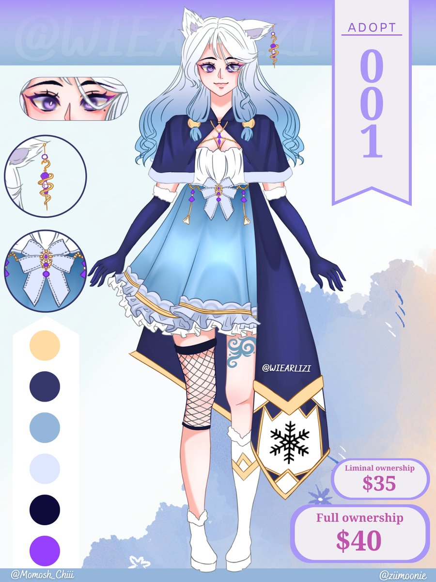 wiearlizi's tweet image. ❗❗❗EMERGENCY ADOPT❗❗❗

 DM OR COMMENT TO CLAIM
🢚 $35 - Liminal Ownership
🢚 $40 - Full Ownership 

PACKAGE
🢚 $45 - Full ownership + icon

🢚 PAYPAL AND GCASH ONLY

Terms Of Usage: docs.google.com/document/d/1_3…

#adoptable #emergencyadopt
#adopt #characterdesign #arttwt