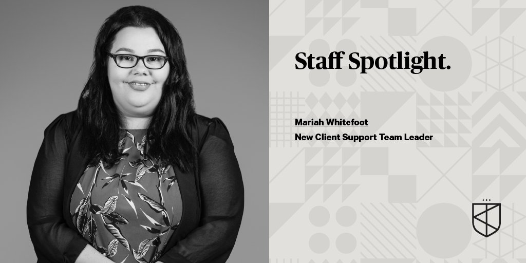 A very special #StaffSpotlight today for Mariah Whitefoot who is celebrating 13 years with #TheKnight. Mariah is the passionate & enthusiastic Team Leader of our New Client Support Team. Congratulations on this milestone, Mariah. Thankyou for your hard work & dedication.
