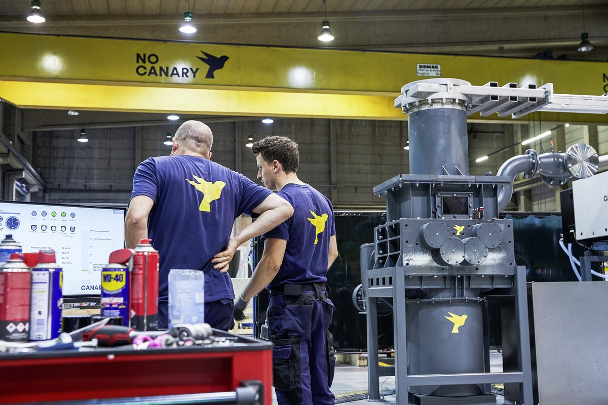 NoCanary's tweet photo. "High-Performance" in lithium-ion battery recycling: @NoCanary's Vacuum crushing increases throughput by significantly reducing drying time...  
read more: https://t.co/K7Hd9zK4m7

#batteryrecycling #recycling #lithium https://t.co/WvRrNVBW7G
