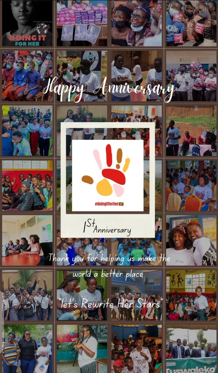 DoingItForHerug's tweet photo. Join us Today as we celebrate our 1st Anniversary as #Doingitforher , It's been Quite a long journey & we've been able to move this far. Thank y'all our dear Members , Partners & Well-wishers. #LetsRewriteHerStars https://t.co/J1b6pq1srk