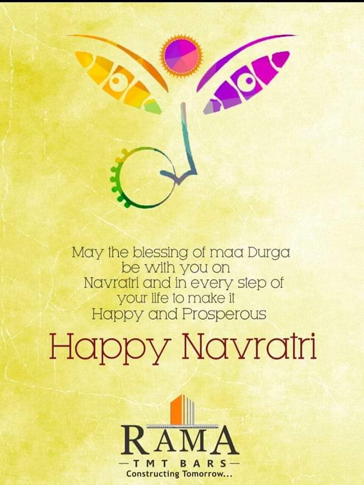 RAMATMX500's tweet image. May the great goddess Maa Durga provide you with the strength, wisdom, and courage to overcome all obstacles in life. Have an auspicious Navratri.
#Happy Navratri
#rama tmt rebar 
#banayein naya india