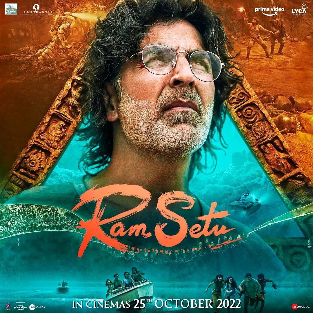_PVRCinemas's tweet photo. #RamsetuAtPVR - Get ready to embark on an adventurous journey with us! RamSetu. 

Only in Theatres. October 25th!

And stay tuned for the #FirstGlimpse of The World of #RamSetu @ 12 noon!

@akshaykumar @Asli_Jacqueline @Nushrratt @ActorSatyaDev #AbhishekSharma #PVR https://t.co/UqsZmUli5p