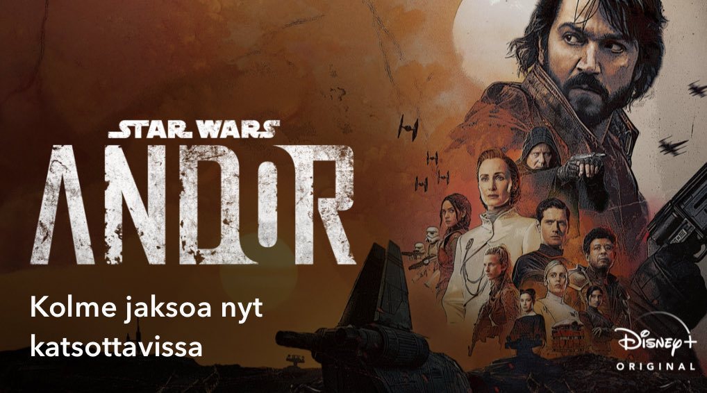 NGlers's tweet photo. Hei, nyt on tullut Disneyltä hyvä Star Wars oheis-sarja. Fiilis vähän kuin Dlade Runnerissa. Taustalla niin paksua skotti aksenttia että… #andir #disney #sw @HenriAlen #rogueone https://t.co/rmvDDrsZiB