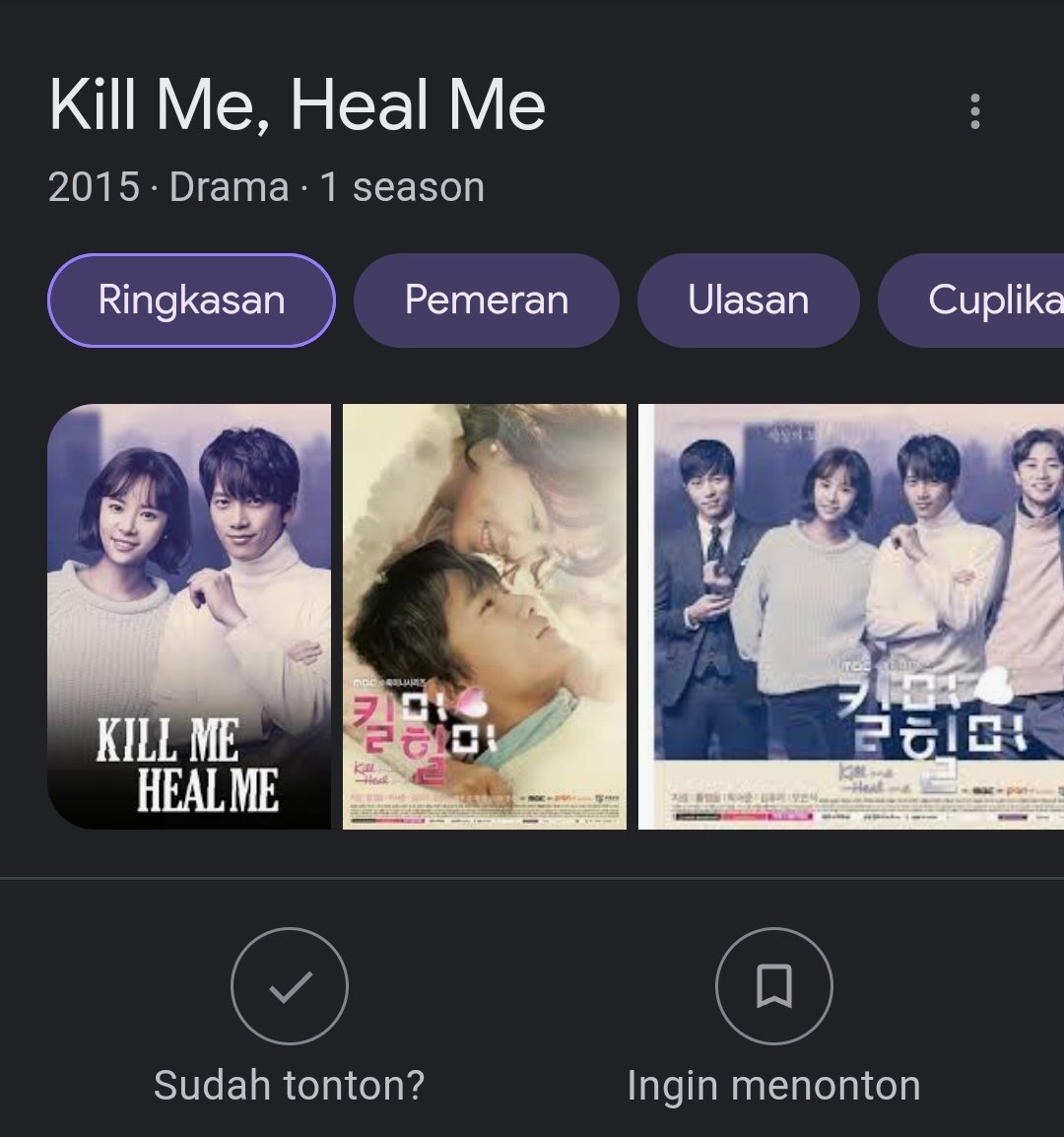 K Drama Menfess On Twitter Kdm Mau Tanya Nonton Legal Kill Me