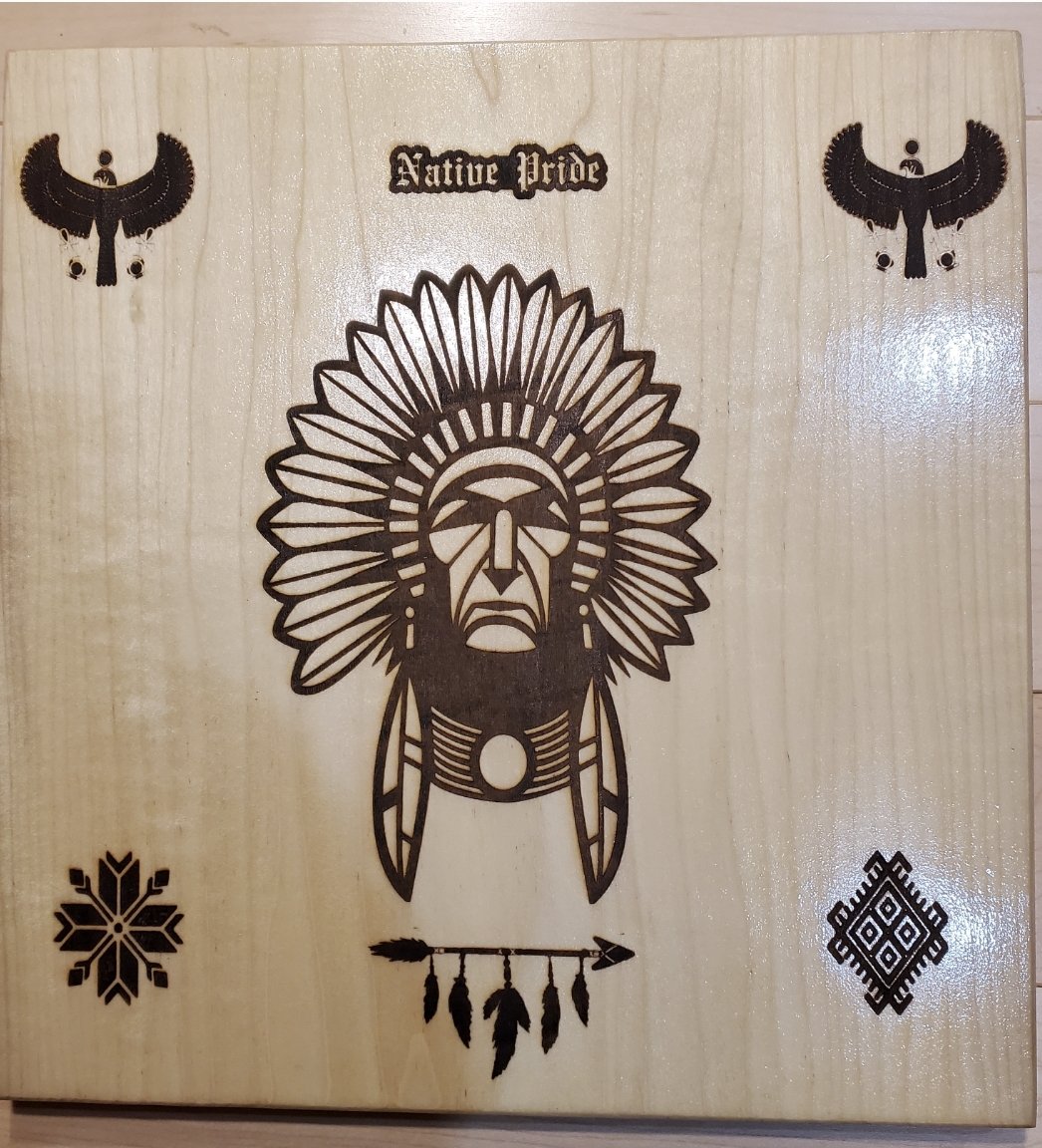 Mixing the pharaohs and natives cultures in 1 wood burning picture.
( YOU CAN STEAL A LAND , FAKE HISTORY  BUT CAN'T OWN THE CULTURE).

#NATIVEINDIAN #nativeindians #nativecrafter #nativecraftworks #nativecrafts #native #nativeamerican #nativecultures #nativeart #ancientegypt